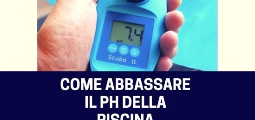 come abbassare il ph della piscina